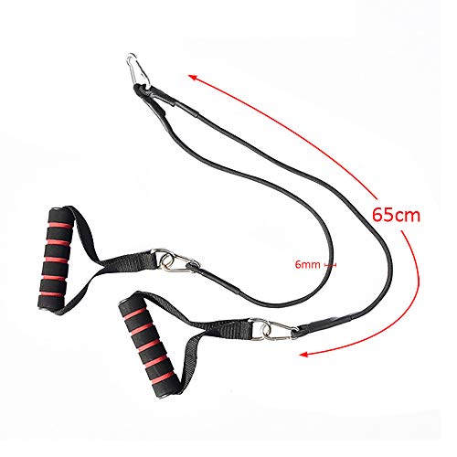 FBSPORT Poleas Gimnasio para Casa Rodillo de Muñeca Fitness Maquina para Antebrazo para Entrenamiento de Fuerza Gimnasios en el hogar Ejercitador de Entrenamiento