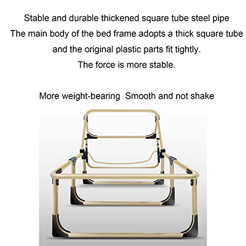 FCXBQ Sillón reclinable Plegable Pesado Tumbona de Exterior de Gravedad Cero, Cama Plegable Ajustable Cama Individual portátil Simple Cama de acompañante de Hospital, sillón reclinable Pesado de o
