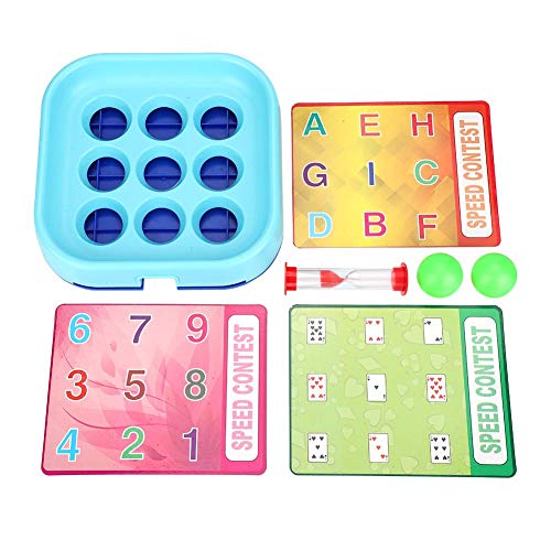 Fdit Juego de Mesa de Soplo Bolas Interactivo Blow Ball Juguete Colorido Clásico Regalo para Niños Educación Temprana