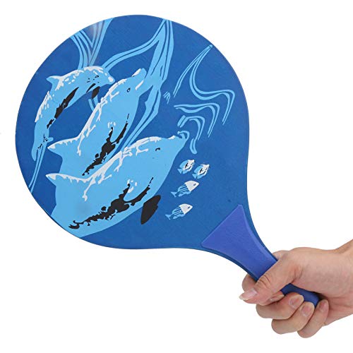 FEBT Paletas de Pelota de Playa Paletas de Pelota de Playa, Raqueta de Pelota de Playa de Madera Palas de Playa Raqueta de Pelota Raqueta de Tenis de Playa Portátil para Patio Trasero para Playa
