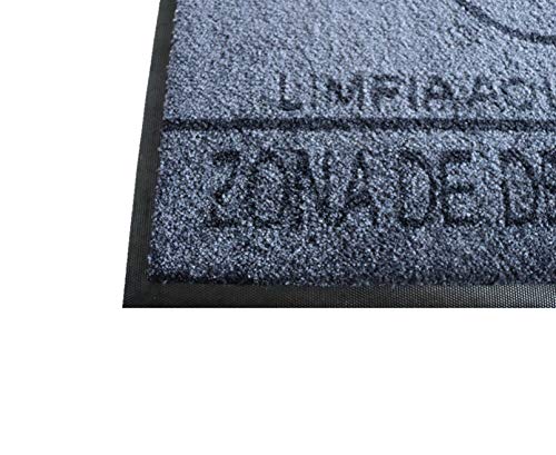 Felpudo desinfectante Calzado - Alfombra Limpia Zapatos para la Entrada, felpudos Entrada casa Originales, moqueta higienizante (70_x_110_cm)