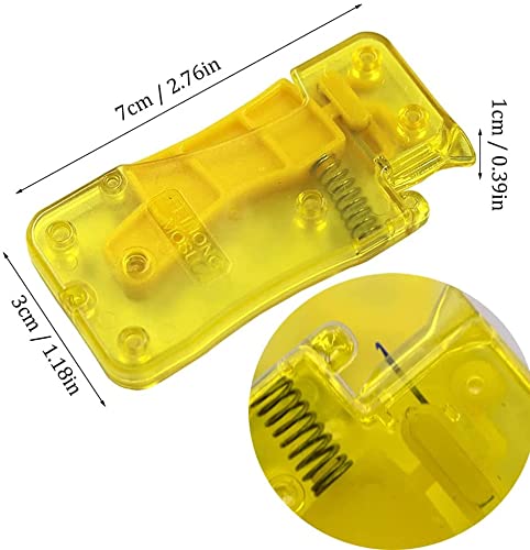 FENGCHUANGE Nhebradora Automática, Con 2 Enhebradores De Plástico, 1 Anillo De Dedal, Enhebrador Simple, Accesorios De Costura, Accesorios De Hilo De Aguja Para Bricolaje