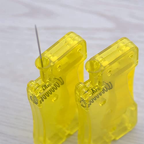 FENGCHUANGE Nhebradora Automática, Con 2 Enhebradores De Plástico, 1 Anillo De Dedal, Enhebrador Simple, Accesorios De Costura, Accesorios De Hilo De Aguja Para Bricolaje
