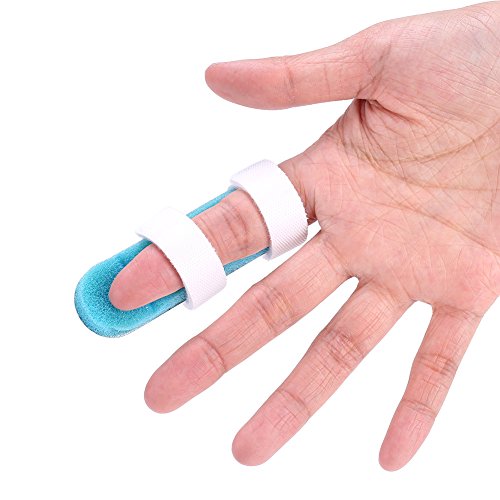 Férula de dedo, férula de dedo maleable de 3 tamaños, suave para el dedo casero de la mano de la fijación de la fractura(S)