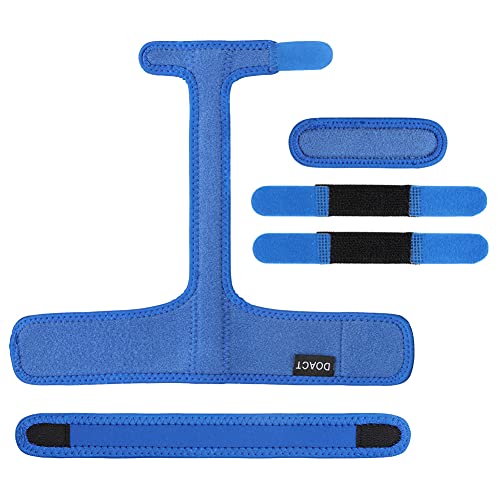 Férula de Dedo, Soporte para Férula de Dedo Dedo Gatillo, Férula de Dedo en Gatillo con Muñequera, Férula de Dedo de Mazo, Corrector de Dedo Enderezadora de Dedo para Anillo Meñique Enderezamiento