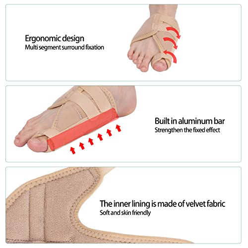 Férula de Juanete, Corrector de Hallux Valgus Lavable para el Cuidado de los Pies para la Clínica Casera(#1)