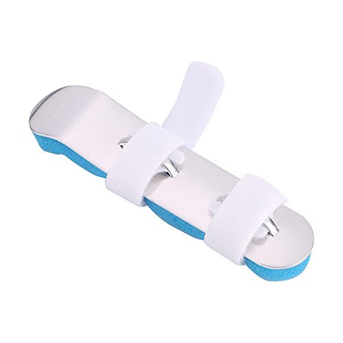 Férula de soporte para dedos, férula estable para dedos de 3 tamaños, aluminio suave para dedo casero(M)