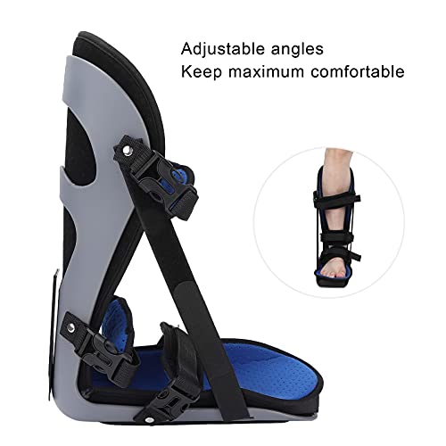 Férula Dorsal para Noche, Luz Suave, Fascitis Plantar, Férula para Tendón de Aquiles, Dorsal con Toalla Suave Lavable Y Cuña para el Pie para el Tratamiento de la Fascitis Plantar(S)