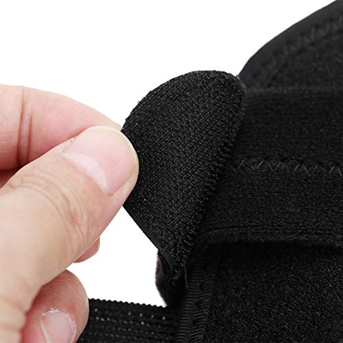 Férula para artritis, soporte de pulgar, soporte para férula, protección para esguince de articulación del pulgar para la mano derecha e izquierda negra