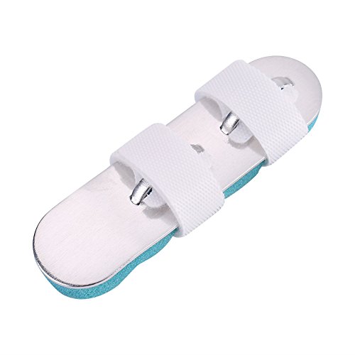 Férula para dedos, férula para dedos, conveniente aluminio maleable estable transpirable suave para el dedo casero(S)