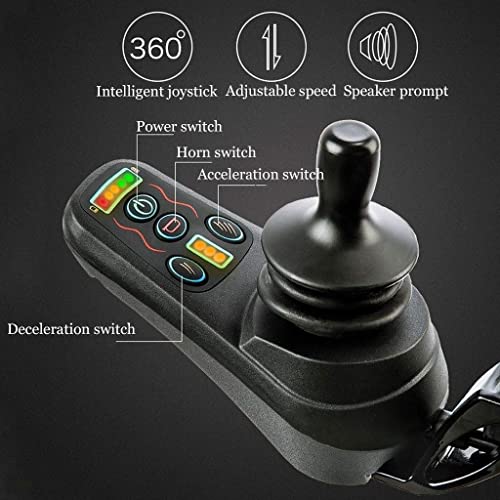 FGVDJ sillas de Ruedas El Nuevo Modelo 2019 Descuento Travel Light Scooter eléctrico Silla de Ruedas eléctrica, Silla de Ruedas eléctrica Seguridad en Viajes aéreos S