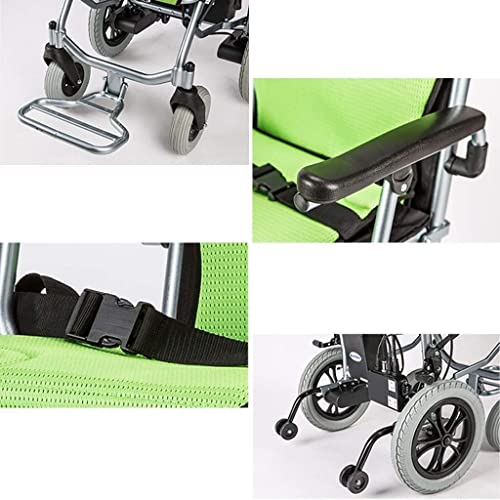 FGVDJ sillas de Ruedas El Nuevo Modelo 2019 Descuento Travel Light Scooter eléctrico Silla de Ruedas eléctrica, Silla de Ruedas eléctrica Seguridad en Viajes aéreos S