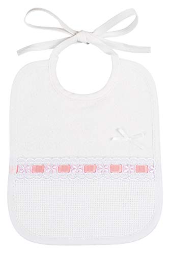 FILET 220 Babero, Blanco, Talla única para Bebés