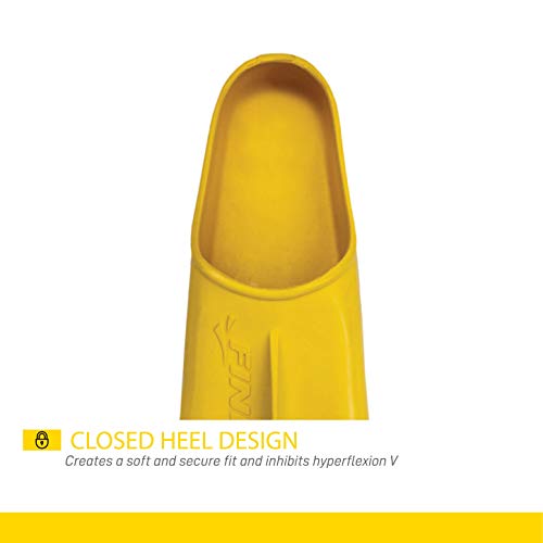 FINIS Adult Z2 - Aletas de natación, tamaño I, color amarillo