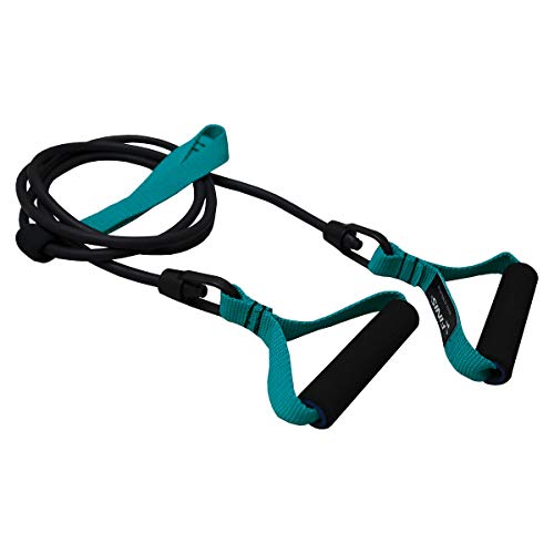 Finis Training Equiptment Dry Land Cord Medium Cuerda de Entrenamiento en seco para natación, Unisex, Verde