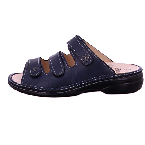 Finn Comfort Pantuflas Menorca Soft para mujer., marrón, 36 EU Weit
