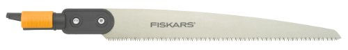 Fiskars Sierra recta, Longitud: 52 cm, Acero templado, Negro/Naranja, 1000692