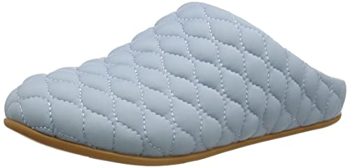 Fitflop Chrissie Slipper Padded, Pantuflas Mujer, Niebla Azul, 38 EU