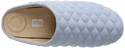 Fitflop Chrissie Slipper Padded, Pantuflas Mujer, Niebla Azul, 38 EU