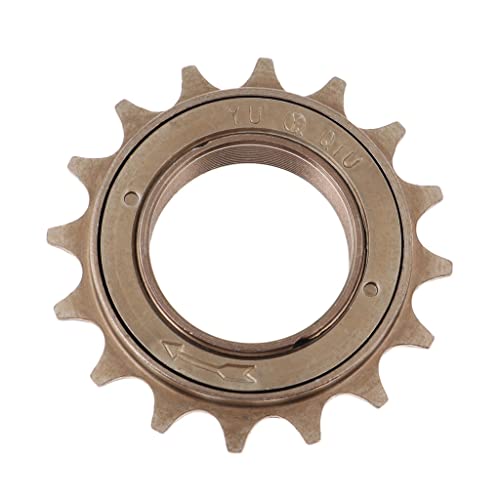 FLAMEER Rueda De Bicicleta De Carretera De Bicicleta De Acero Rueda Libre De 34 Mm 16 Dientes De Una Sola Velocidad Fixie Flywheel