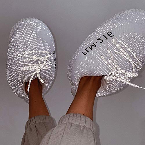 Flamingueo Zapatillas de Casa - Zapatillas Casa Mujer, Zapatillas Casa Hombre, Zapatillas Invierno Mujer y Hombre, Zapatillas Casa Divertidas, Zapatillas Casa Originales (Blancas)