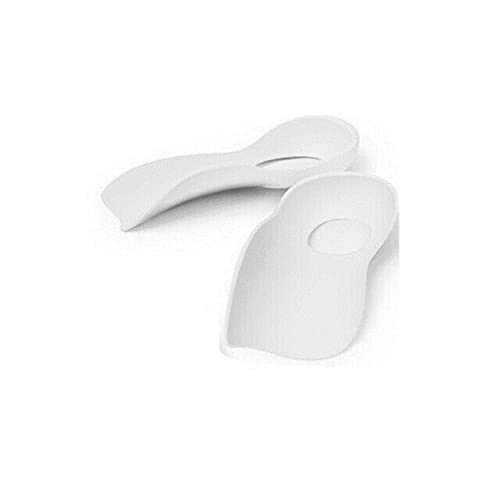 Flat Foot Orthopedic Insoles, Flatfoot O-Type Leg Foot Valgus Correction Shoe Insert,Arch Supports Relieve Plantar Fasciitis,for Fallen Arches Flat Feet Plantar Fasciitis (White, M（35~39）)