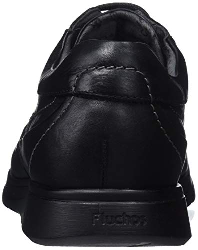 Fluchos New Professional, Zapatos de Trabajo Hombre, Negro (Sanotan Negro Negro), 41 EU