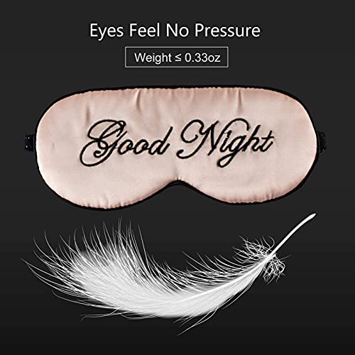 Fmlkic Máscaras de Seda para Dormir Máscara Satinada de Ojos para Dormir con Correa Ajustable Venda Suave Transpirable Cubierta Máscara de Ojos para Dormir de Seda, Color Mezclado-8 Piezas