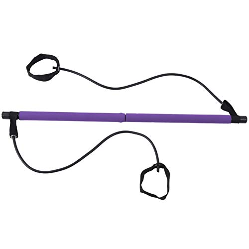FOLOSAFENAR Palillo de Pilates de Yoga, Palo de Pilates Multiusos Conveniente para Llevar Durable para el Equipo del Ejercicio