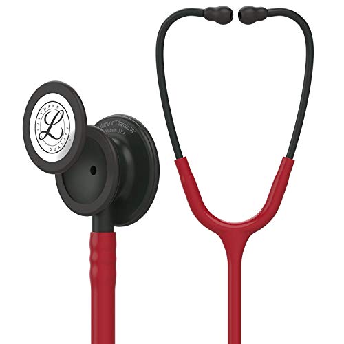 Fonendoscopio 3M™ Littmann® Classic III™ con grabado láser gratuito - Granate Negro mate 5868