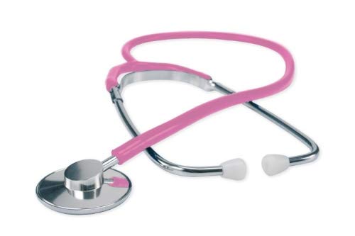 FONENDOSCOPIO IN ALLUMINIO TUBO ROSA cod.art. DM130S