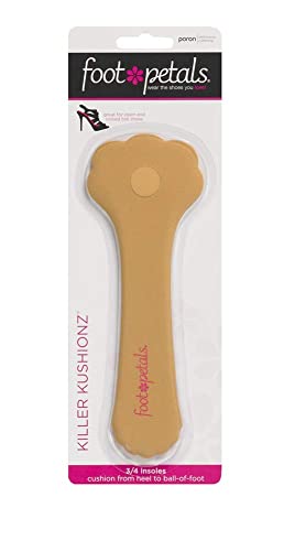 FOOT PETALS - Killer Kushionz - Plantillas enteras de PORON® (Beige)