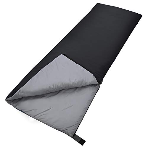 Forceatt Saco de Dormir Portátil Individual,Adecuado para 2-3 Estaciones y con un Peso de Solo 0.8 kg, Equipo de Campamento Ideal para Adultos y Niños, Viajes, Senderismo y Actividades al Aire Libre