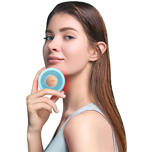 FOREO UFO mini 2 Mint, dispositivo de revitalización facial en 2 minutos con calor, masaje T-Sonic, luces LED de espectro completo, 2 años de garantía, para mascarillas UFO seleccionadas