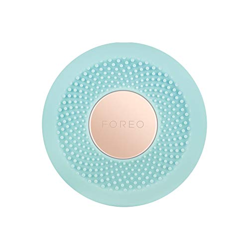 FOREO UFO mini 2 Mint, dispositivo de revitalización facial en 2 minutos con calor, masaje T-Sonic, luces LED de espectro completo, 2 años de garantía, para mascarillas UFO seleccionadas