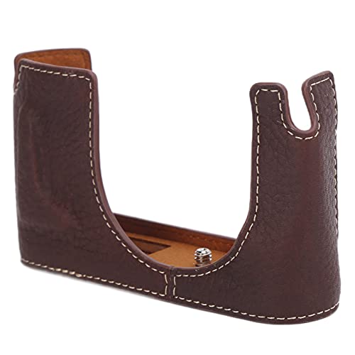 FOTABPYTI Estuche Básico para Medio Cuerpo para Cámara, Suave Y Cómodo Medio Bolso para Cámara, Anticaída, Ligero para Cámara Digital Q(Color café)