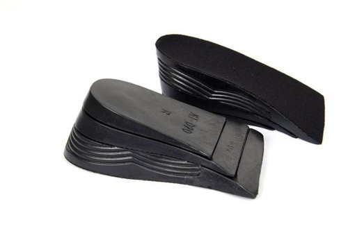 FreshGadgetz Alzas para Zapatos Plantillas Elevadoras Aumento 2-5cm en goma (Insoles-Half Pad)