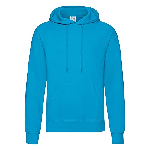 Fruit of the Loom 62062 - Sudadera, Hombre, Azul Celeste, Grande (L)