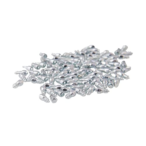 Frutos Secos 100 PCS Stud Tornillo Auto Coche Tornillo Antideslizante Tornillo Rueda Tirón Spikes Trim Auto Accesorios Piezas de Repuesto del Coche