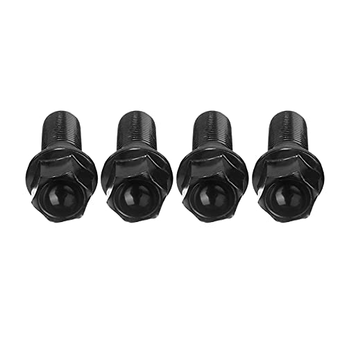 Frutos Secos 4pcs Coche Auto de Acero de Acero Tornillo Tuerca de Tuerca Soporte de Acero Piezas de Repuesto del Coche