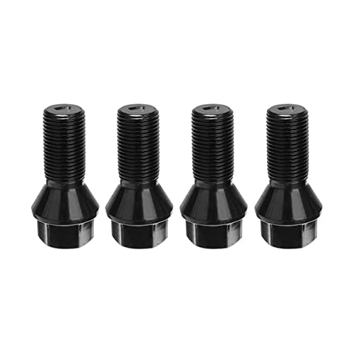 Frutos Secos 4pcs Coche Auto de Acero de Acero Tornillo Tuerca de Tuerca Soporte de Acero Piezas de Repuesto del Coche