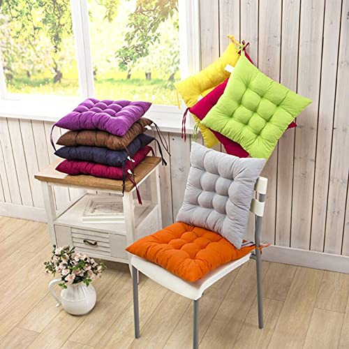 FTHJN Cojín de Silla tapicería de algodón Redondo de tapicería Acolchada Suave Almohadilla de cojín o Coche Cojín de decoración de Muebles (Color : F)