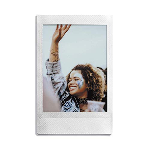 Fujifilm Instax Mini Brillo - Pack de 30 películas fotográficas Instantáneas (3 x10 hojas), color blanco