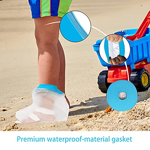Funda Escayola Pie Niños, Escayola Protector Pie Ducha, Protector Escayola Impermeable, Ideal para Usar en Baño o Ducha
