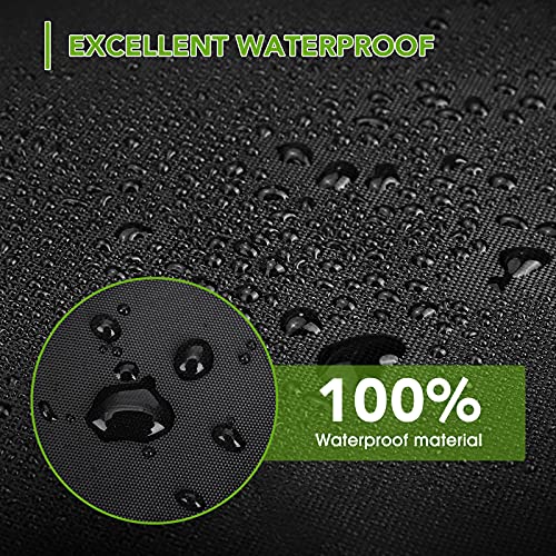 Funda para Sombrilla Jardín, Funda para Parasol, Funda Protectora de Sombrilla, 420D Tela Oxford, Equipado con Varilla Telescópica, Impermeable, Antipolvo, Anti-UV (265 x 70 x 40/50cm)