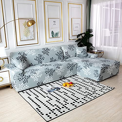 Fundas Sofa Elasticas, Fundas para Sofa 1/2/3/4 Plazas Fundas de Sofa Ajustables Antideslizante Decorativas Protector Sofa de Muebles (Sale de, Funda Sofa 2 plazas: 141-180 cm)
