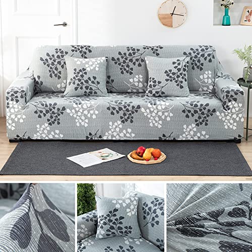 Fundas Sofa Elasticas, Fundas para Sofa 1/2/3/4 Plazas Fundas de Sofa Ajustables Antideslizante Decorativas Protector Sofa de Muebles (Sale de, Funda Sofa 2 plazas: 141-180 cm)
