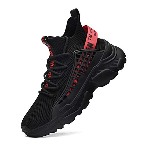 FUSHITON Zapatillas Altas Hombre Zapatillas Casual Calzado Deportivo Moda Sneakers Zapatos Antideslizantes Transpirable Cómodo Deportivas