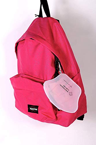 FUSKANG Estuche para mascarillas.Caja para mascarillas Multicolor.Protege TU MASCARILLA DE BACTERIAS Y Suciedad.PP alimenticio.Práctica y Robusta.Ideal niños Colegio (Color : Transparente)