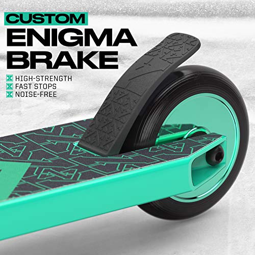 Fuzion X-3 Patinete Pro Scooters Freestyle - Patinetes Freestyle (2020 Verde Azulado)
